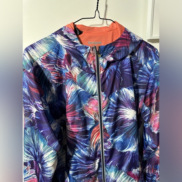 Desigual lightweight packable windbreaker Judith jacket size small - Picture 12 of 15